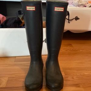 Hunter tall boots